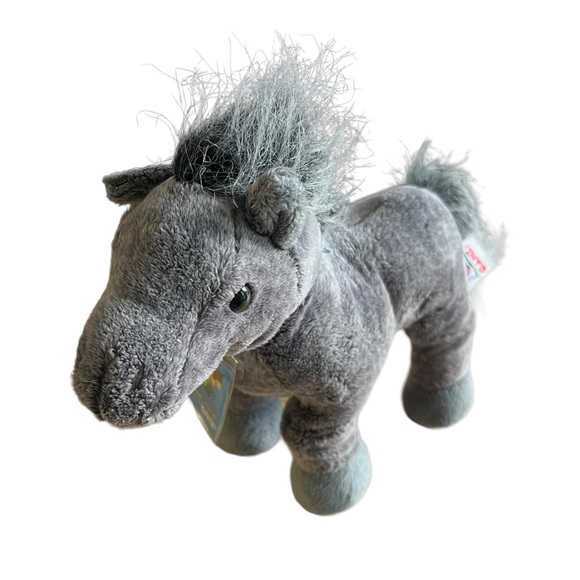 WEBKINZ HM098 Grey Arabian Plush Horse with Sealed Unused Code Ganz - Picture 3 of 15